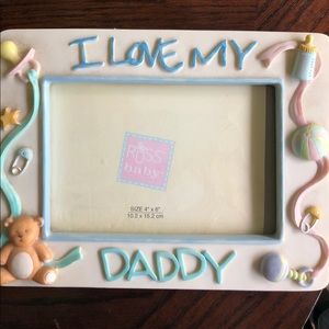Baby picture frame